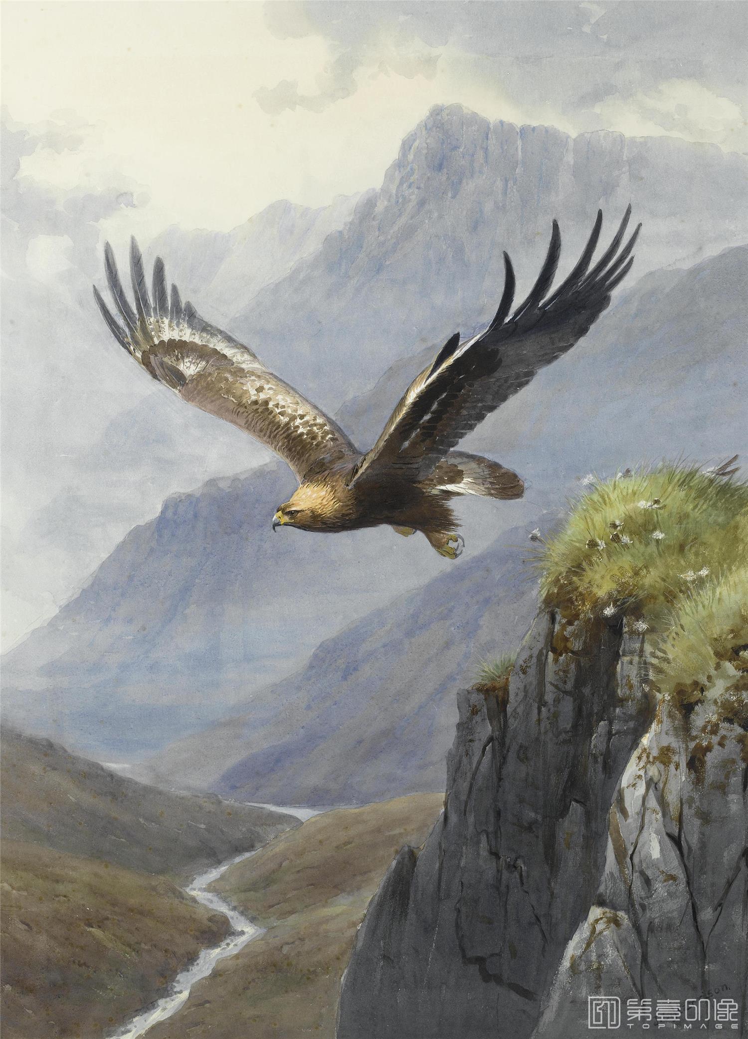 油画-约翰.赛里尔·哈里森 John Harrison作品集-125